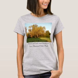 Golden fall Thousand Oaks Park tree T-Shirt