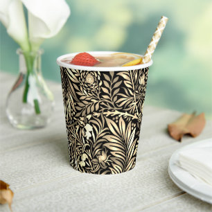 Golden Fern Paper Cups
