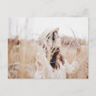 Golden Field Brooklyn Botanical Garden Photo Postcard