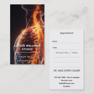 Golden Field Holistic Bodywork Business Card