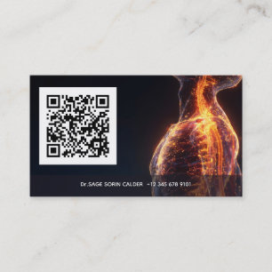 Golden Field Holistic Bodywork Business Card