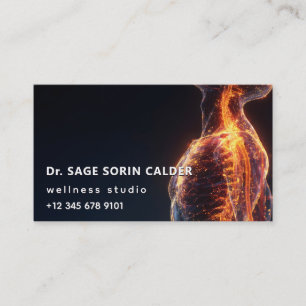Golden Field Holistic Bodywork Business Card