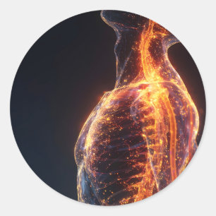 Golden Field Holistic Bodywork Classic Round Sticker