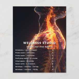 Golden Field Holistic Bodywork Flyer