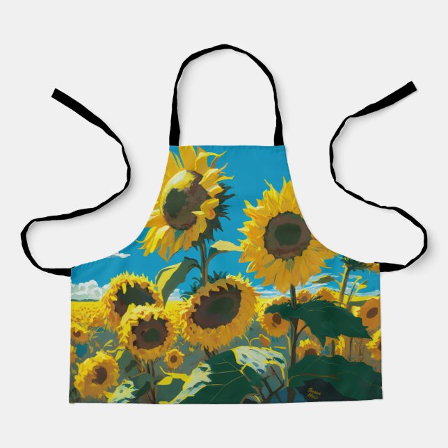 Golden fields of Ukraine Apron (Front)