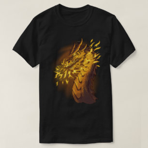Golden Fire Dragon T-Shirt