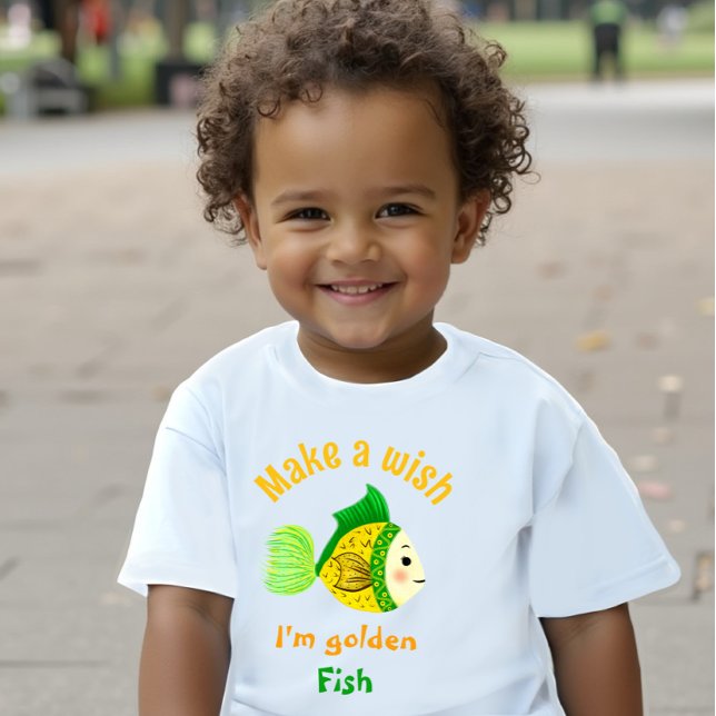 Golden fish baby T-Shirt (Creator Uploaded)