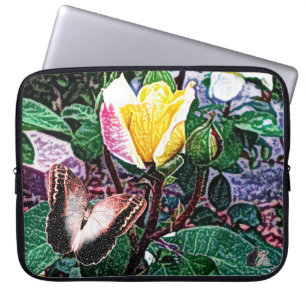 Golden Flame Laptop Sleeve