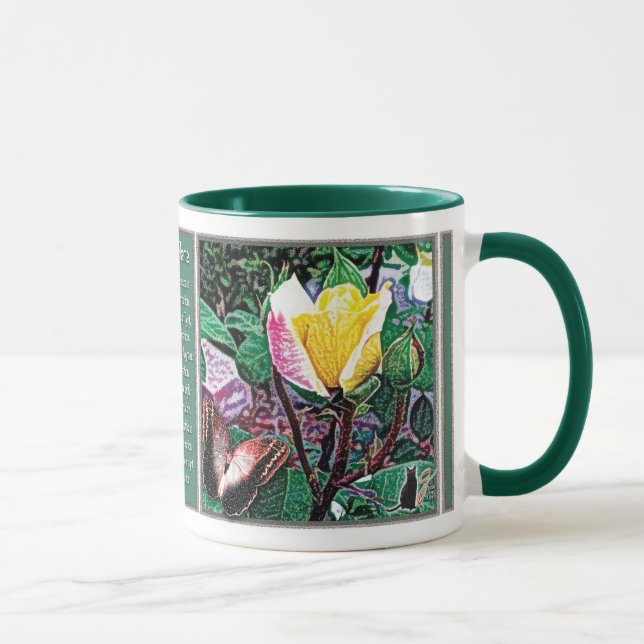 Golden Flame Mug (Right)