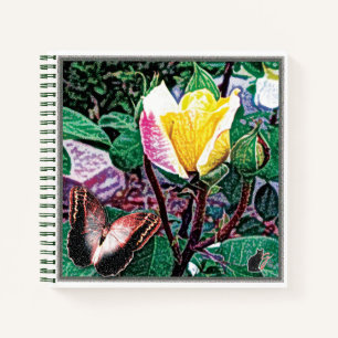 Golden Flame Notebook