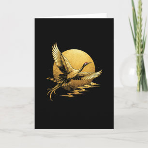 Golden Flight Holiday Card