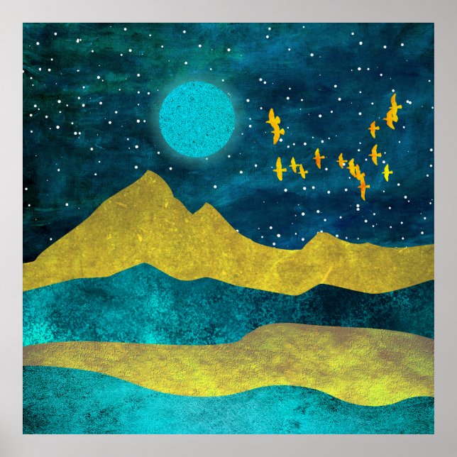 Golden Flock Poster (Front)