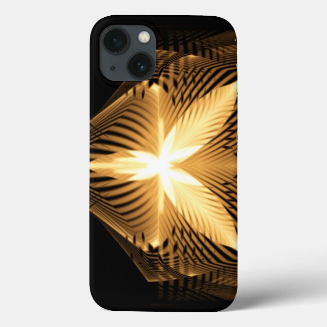 Golden Flourish 1 Case-Mate iPhone Case (Back)