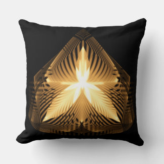 Golden Flourish 1 Pillows