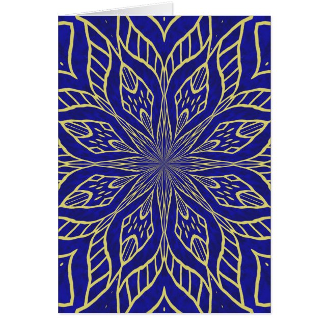 Golden Flower Mandala (Front)