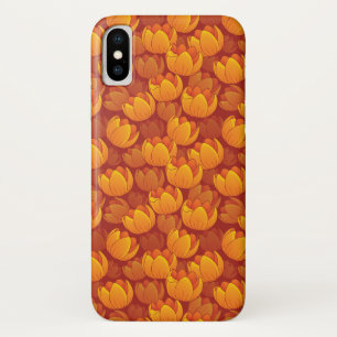 Golden Flower Pattern Case-Mate iPhone Case