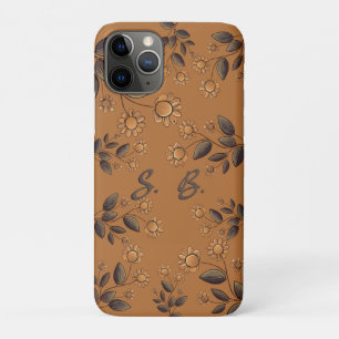 Golden Flowers Case-Mate iPhone Case