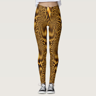 Golden Flowers....... Leggings