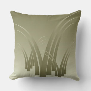 Golden forest cushion