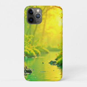 Golden Forest Stream Peaceful Art Case-Mate iPhone Case