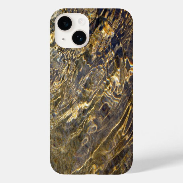 Golden Fountain Water 2 Case-Mate iPhone Case (Back)