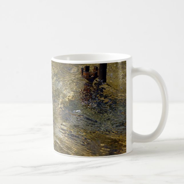Golden Fountain Water Coffee Mug (Right)