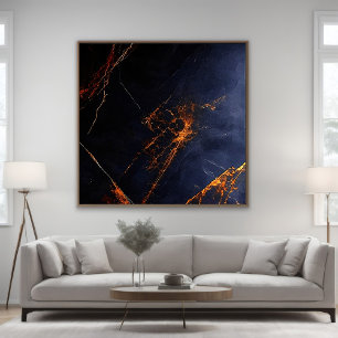 Golden Fracture Poster