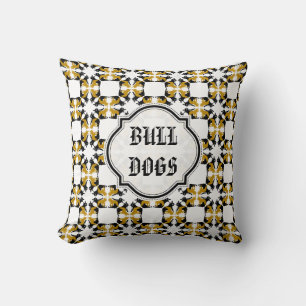 Golden French BullDog Cushion