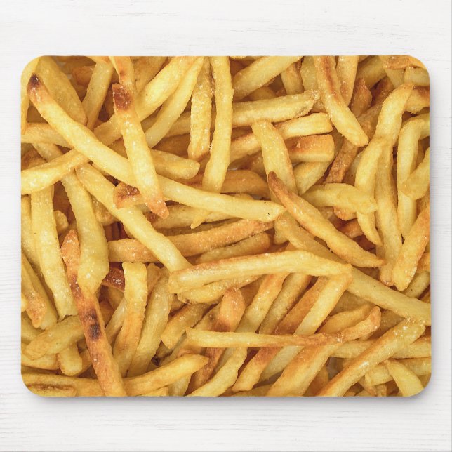 Golden French Fries Mouse Pad (Front)