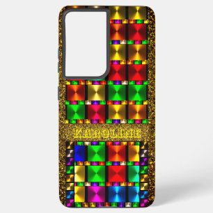 Golden Fun Colors Samsung Galaxy Case