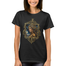 Golden Galactic Goddess T-Shirt