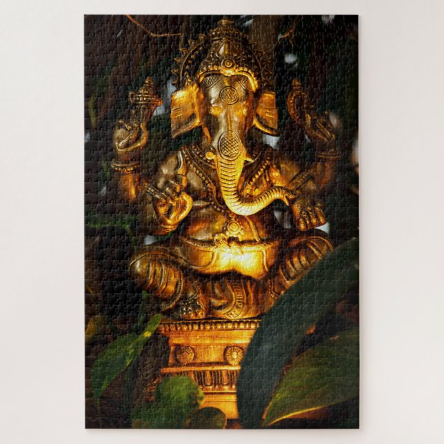 golden ganesha puzzle (Vertical)