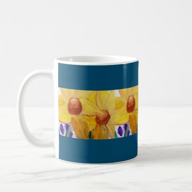 Golden Garden Coffee Mug (Left)