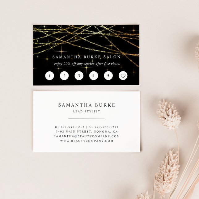 Golden Garland Loyalty Cards (Creator Uploaded)