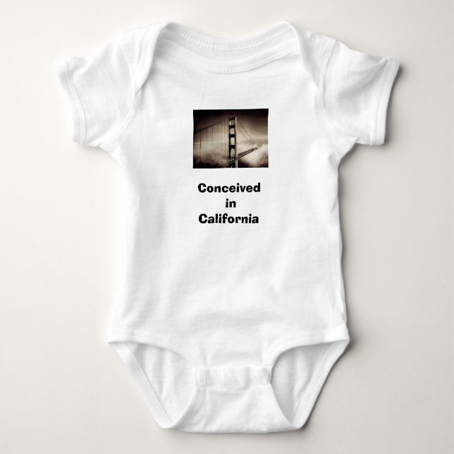 Golden Gate Baby Bodysuit (Front)