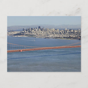 Golden Gate Bridge and San Francisco. 3 Postcard