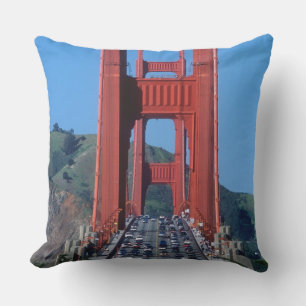 Golden Gate bridge and San Francisco Bay Cushion