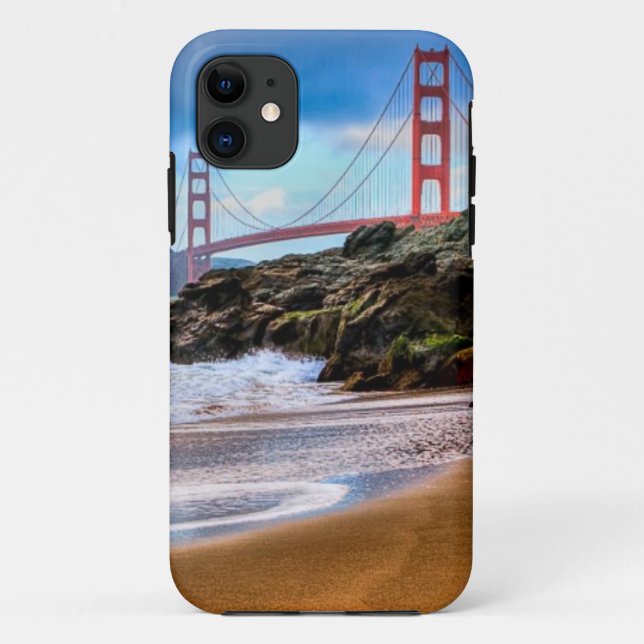 Golden Gate Bridge at sunset Case-Mate iPhone Case (Back)