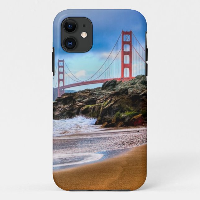 Golden Gate Bridge at sunset Case-Mate iPhone Case (Back)
