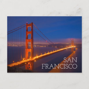 Golden Gate Bridge, California Postcard