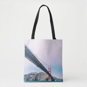GOLDEN GATE BRIDGE CALIFORNIA TOTE BAG