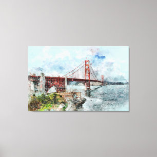 Golden Gate Bridge Canvas Print