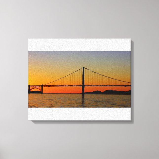 Golden Gate Bridge Canvas Print (Front)