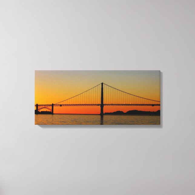 Golden Gate Bridge Canvas Print (Front)