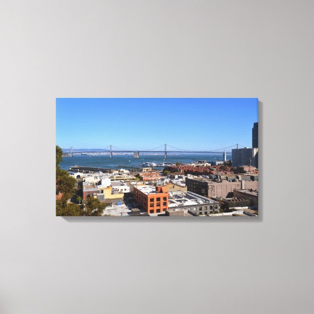 Golden Gate Bridge Canvas Print (Front)