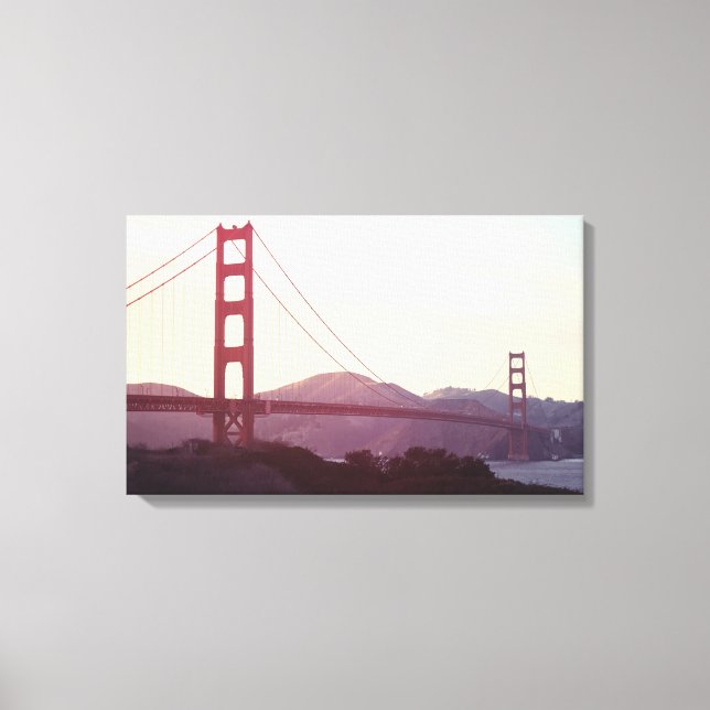 Golden Gate bridge Canvas Print (Front)