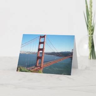 Golden Gate Bridge Card