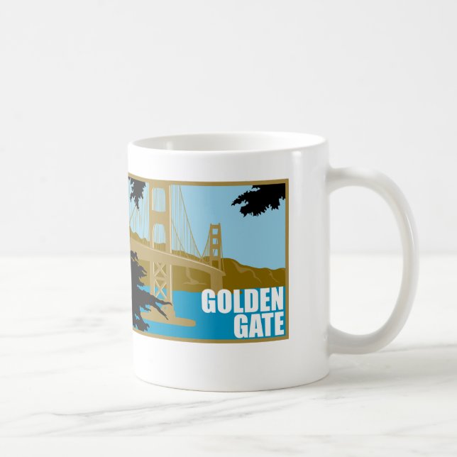 Golden Gate Bridge Coffee Mug (Right)