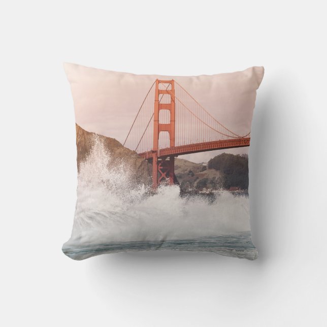 GOLDEN GATE BRIDGE CUSHION (Front)