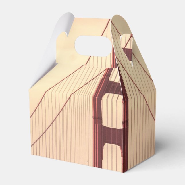 Golden Gate Bridge Favour Box (Front Side)